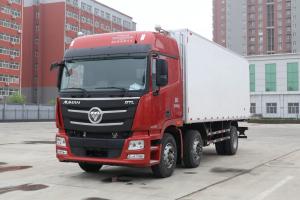 China Foton GTL Heavy Truck High Roof Air Conditioning Half Row Seats 280 Hp 6X2 9.45m Auman BJ5259 Refrigerated Truck factory