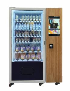 China 22 Inch Touch Screen 55 inch LCD screen automatic Snack Food Vending Machines CE Certificated on sale