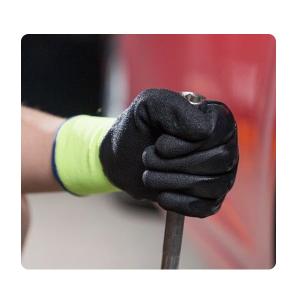 China Automotive Industry Mens Terry Brushed Winter Hand Safety Gloves factory