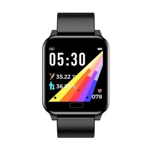 China Heart Rate Watches Wrist Digital Testing Thermometer Ambient and Body Temperature Bracelet Smart Watch L8 factory