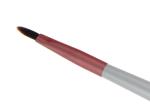 White Long Wooden Handle Lip Liner Brush Liner Makeup Brush With Synthetic Hair
