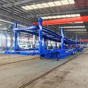 China TITAN Open 2 Axle Car Hauler Trailer for Sale factory