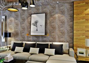 China Embossed Modern Removable Wallpaper with Removable Vinyl Material 0.53*10M factory
