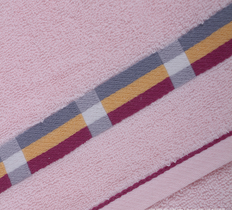 Customizable Absorbent Cotton Towels for All Ages in Home and Hotels Custom Logo