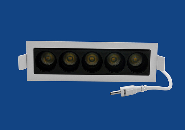 10.5W Multi Lamps Square LED Recessed Downlight Spot Housing LED Ceiling Fixture