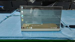 China 30 Inch Transparent Oled Display Panel 1366*768 Resolution 135Nits LW300PXL-HRT1 Oled Transparent Oled Panel factory