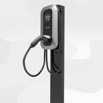Outdoor Rated 7kW AC EV Charging Station IP65 Protection CE Certified
