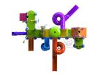 Closed Molded Spray Water Park Outdoor Water Play Equipment Custom Dimension