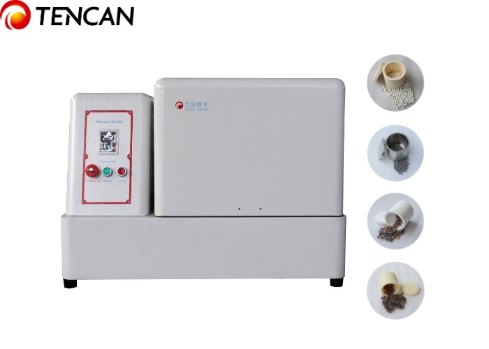 Lab Scale Planetary Ball Mill for Production Ability 1-3.96kg/h Rotate Speed 70-580rpm