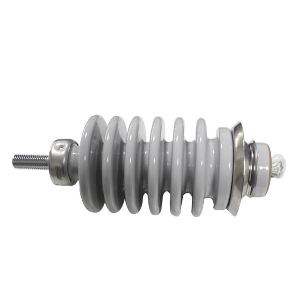 China Elctrical Upper Rod Height 350mm Lightning Arrester Insulator factory