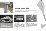 3 handles IPL multifunctional machine for hair removal and skin rejuvenation