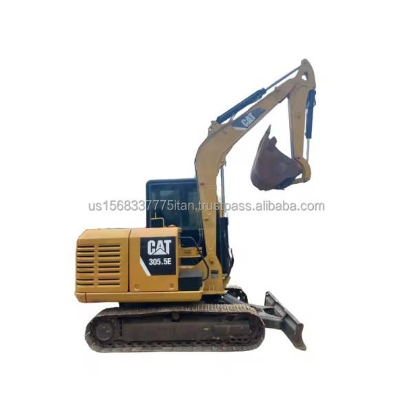Used Excavator Harga Excavator Caterpillar Cat 305.5E2 34.1 kW Machine Weight