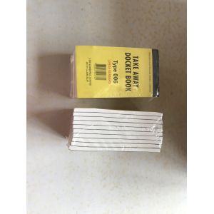 Board Paper Cover Material Docket Book with Lined Ruling Type