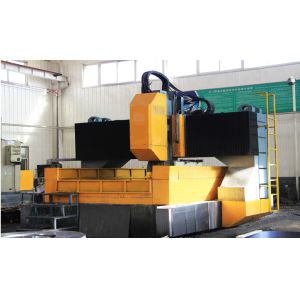 High Accuracy CNC Plate Milling Machine , Automated CNC Tapping Machine