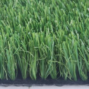 China 17000 Dtex Football Artificial Grass For Sports Ground With CPP+LENO Backing And PU Adhensive Coating factory