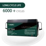 1800WH Solar Lithium Ion Battery Pack 12v 100ah 150ah Lfp Car Battery For