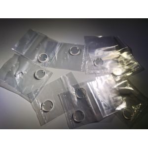 Round Polished Sapphire Optical Windows Scratch Resistance With Hole