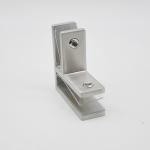Stainless steel Glass connector 90 degree RS2314 plus, 70X25mm, thickness 5mm,