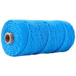 Green 3 Strand Twisted Nylon Rope 3mm Macrame Braided Cotton Rope