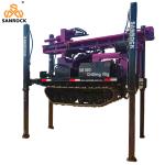 Drilling Depth 180m Water Well Drill Rig Crawler Borehole Drilling Machine