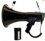 9.05 Inches Police Battery Powered Megaphone Bluetooth Speaker Built In