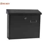 Galvanized Steel Waterproof Modern Wall Mounted Mailbox Rust Resistant