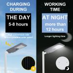 KCD Durable Body Outdoor Highway Pathway Waterproof IP65 400W 500W All In One