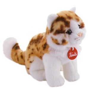 Sitting Pose Brown Cat Plush Toys