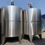 Horizontal 316 Stainless Steel Water Tank Compressor Parts High Level
