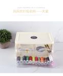 Cosmetic Rack Storage Clear Drawer Plastic Makeup Organizer