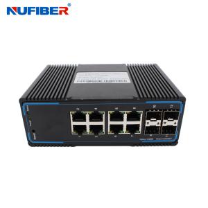 China 4ports Industrial Ethernet Managed Switch with SFP Slot RJ45 DIN-rail Type Managed Industrial Switch factory