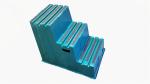 Polyethylene Heavy Duty Industrial Plastic Single Step Stool Safety Non Slip