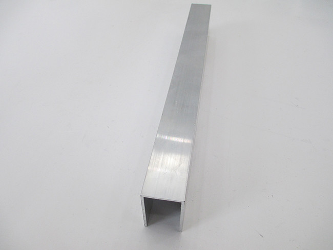 20 * 40 * 2.0mm Aluminum Extrusion Profiles Aluminum Channel 6000 Series Alloy