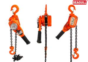 China Anti - Dust Manual Lift Tools Chain Lever Hoist 750kg Capacity Red / Customised factory