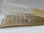 Tin Tie Doypack Stand Up Pouch Clear Printed Paper Pouch For Bread
