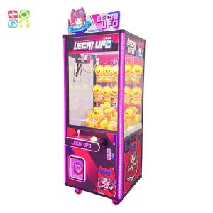 Customized Claw Crane Machine Arcade For Kids Metal Cabinet Catching Toy UFO