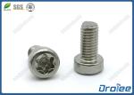 18-8/304/316 Stainless Steel Cheese Torx Head Machine Screws