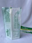 Back Seal Mylar Packaging Bag Transparent Stand Up Food Pouches