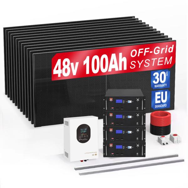 Off Grid Solar Energy Storage System Lfp Lifepo4 Battery Power Wall Systems Sun