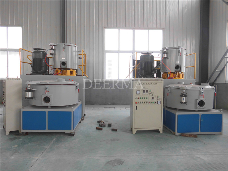300L 600L PP PE PVC Mixing Machine 220V / 380V High Speed PVC Mixer