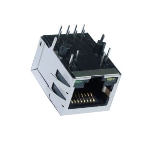 XRJG-01J-A-E11-410 RJ45 Modular Jack Telecom transformers and RJ45 modules