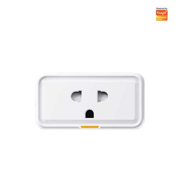 China Tuya Smart WiFi Socket 16A Plug with Timing, Power Monitoring, Alexa & Google Home Compatibility, Smart Life App for Smart Home factory