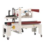 Adhesive Tape Automatic Box Packing Machine Electric Corrugated Box Strapping