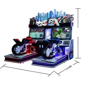 China 42LCD Double Players Speed Motorcycle Arcade Game Machine Original Design factory
