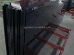 Solid Structure Decoration Flat Black EVA Laminated Safety Glass for Kitchen and