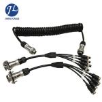 Backup Camera System Truck Trailer Rear View Camera Cable 7 Pin / 4 Way