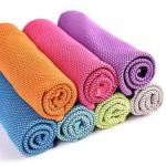 KILINE Custom Ice Towel Soft Breathable Chilly Microfiber Towel For Yoga Sport