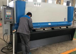 China 6m PPGI Galvanized Steel Plate Sheet Cutting Bending Shearing Machine factory