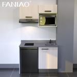 Custom Kitchen Countertop With Cabinet Mini Hotel Apartment Kitchenette Modular