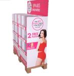 OEM Cardboard Shelf Display Supermaket Advertising CMYK